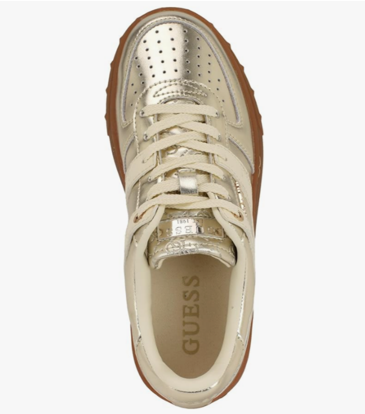 Guess Zapatillas Inart Oro Mujer